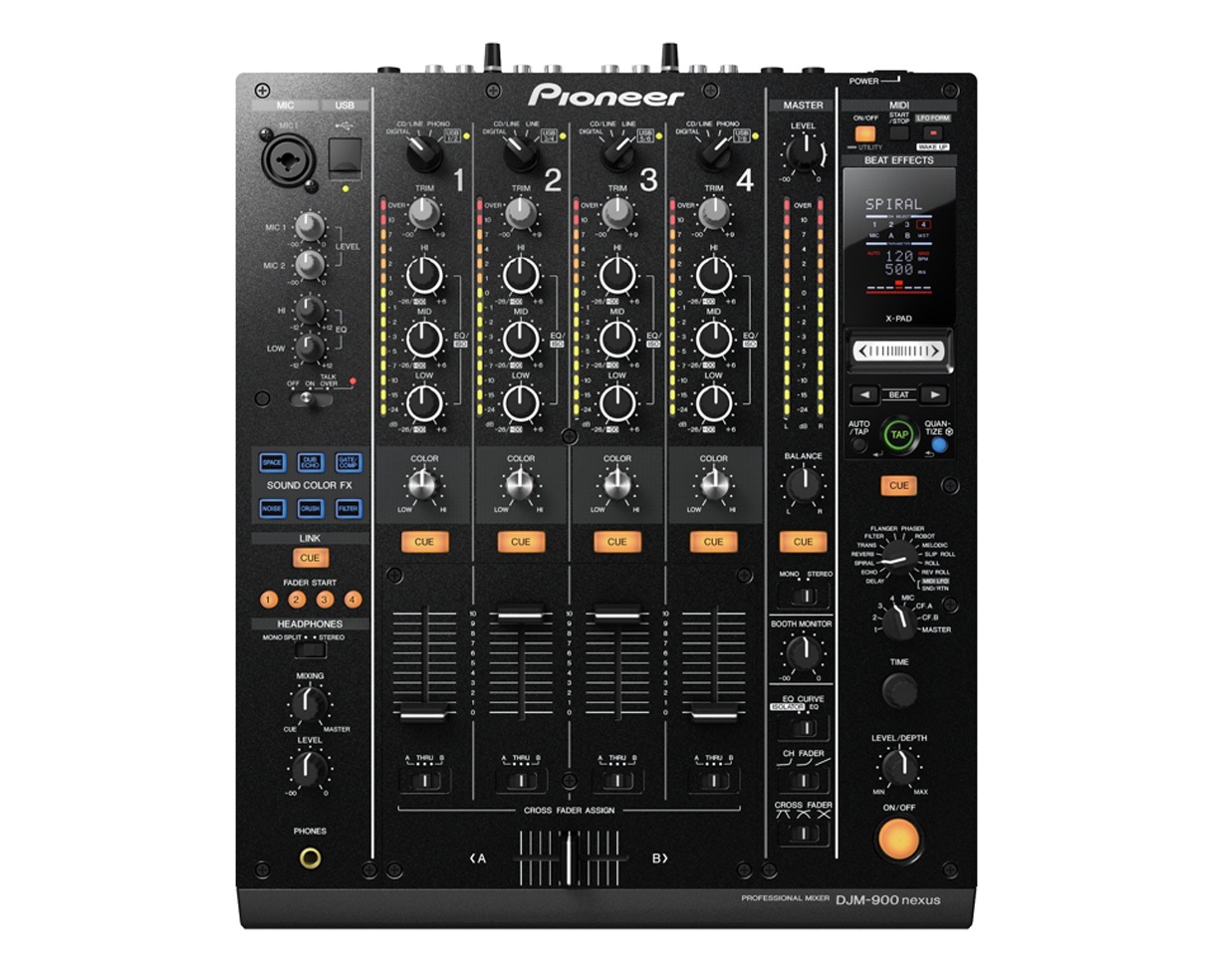 Pioneer DJM-900 Nexus DJ Mixer, 4-Channel