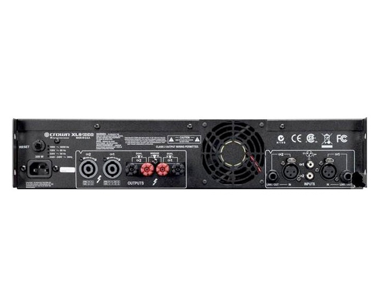 Crown XLS1000 DriveCore Stereo Power Amp XLS1000 eBay