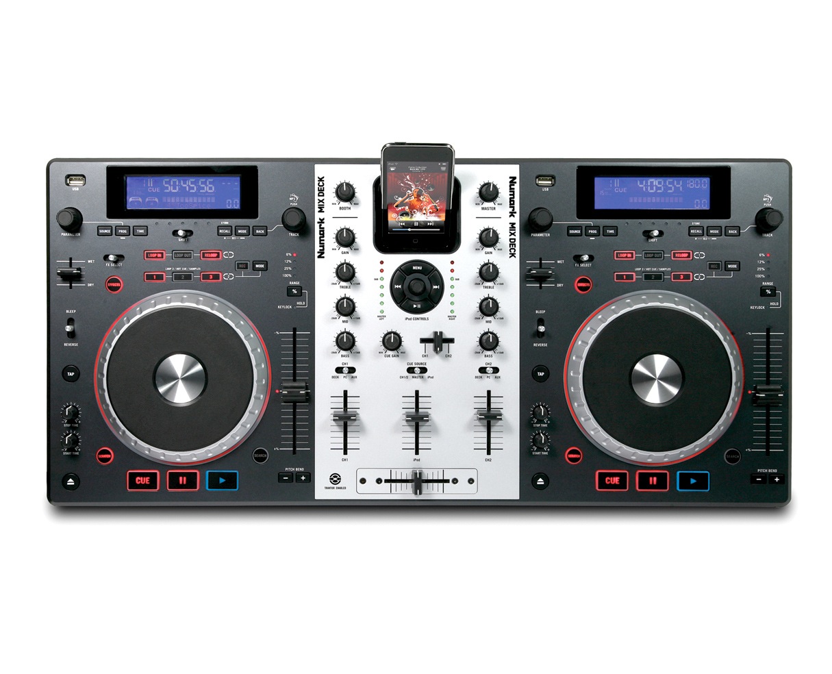 Numark Mixdeck Dual CD  iPod USB DJ System Mix Deck