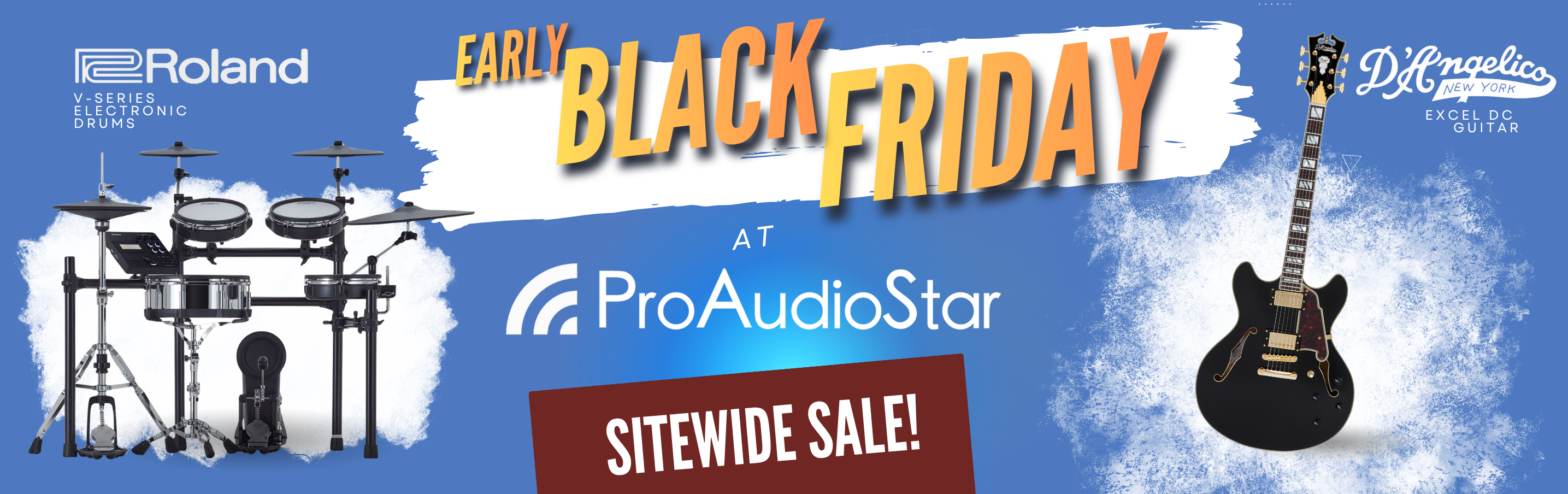 Early Black Friday Sale At ProAudioStar!!