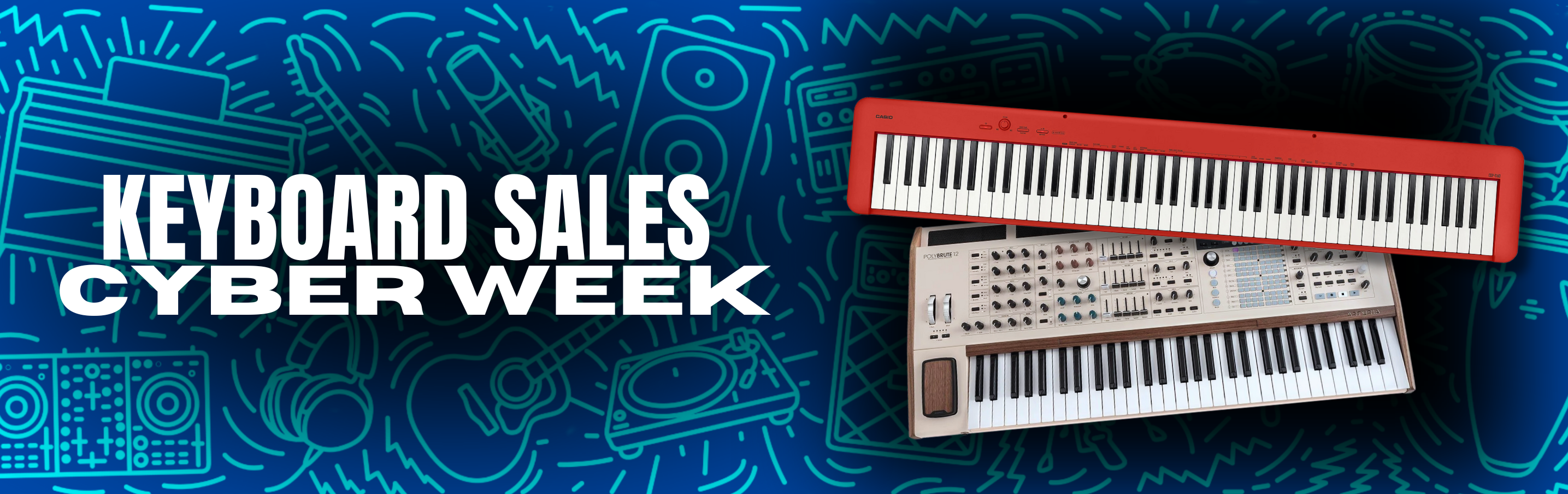 Cyber Week Keyboard Sales