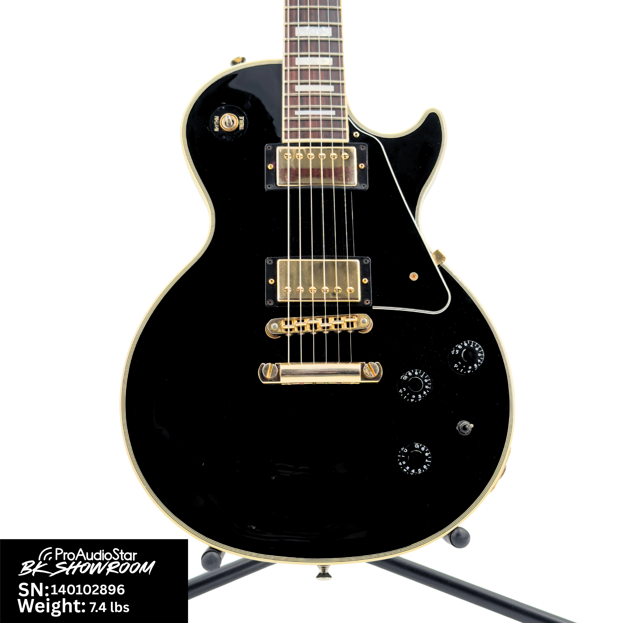 Image of Used Gibson 2014 Les Paul Custom Lite - Ebony w/OHSC
