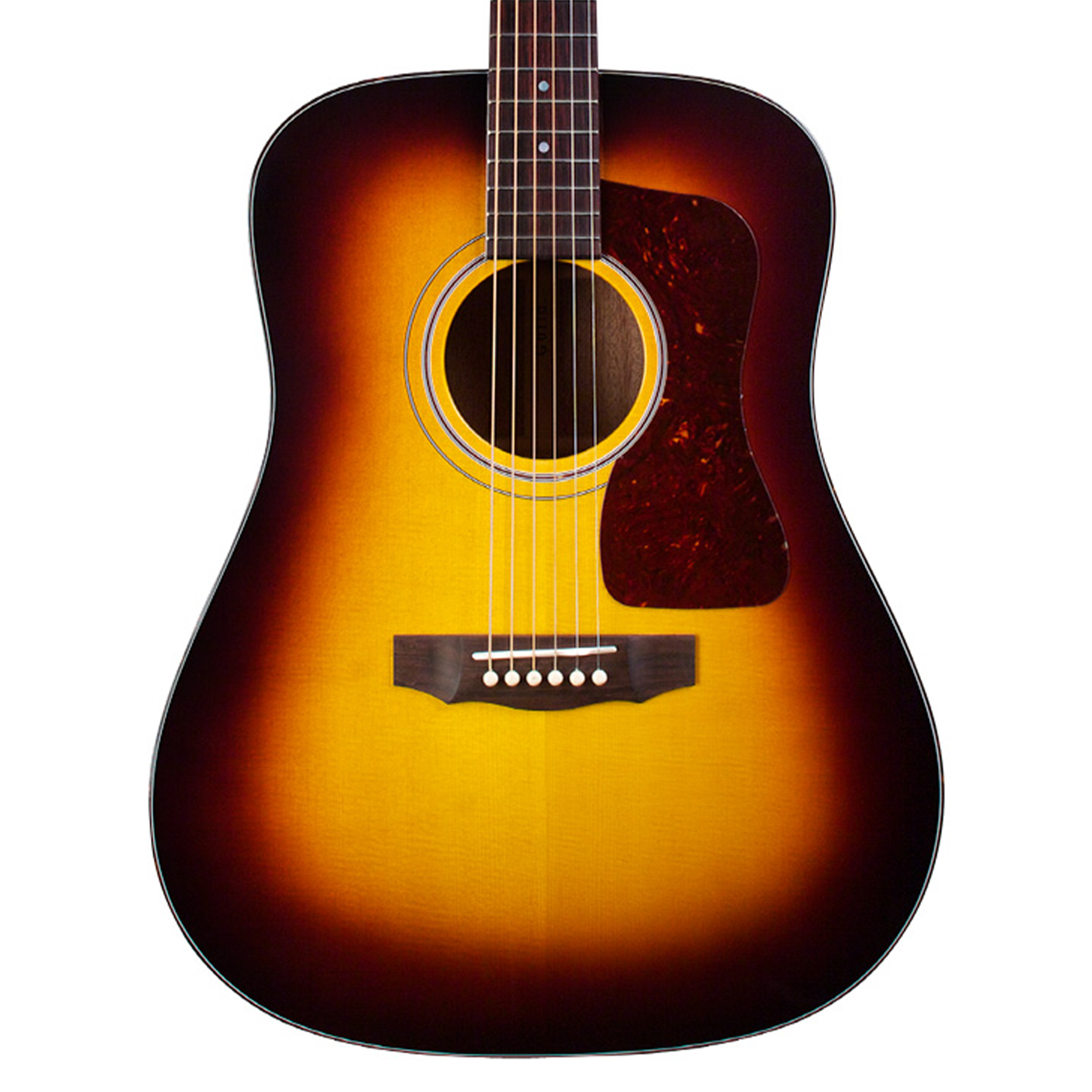 Image of Guild USA D-40 Traditional Dreadnought Acoustic Guitar - Antique Burst