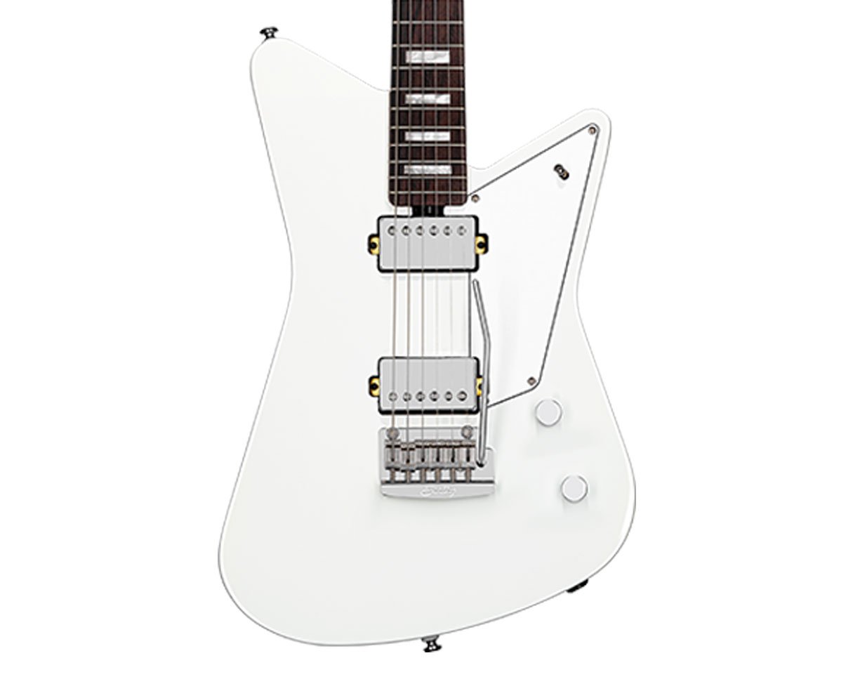 Image of Sterling by Music Man Mariposa Electric Guitar - Imperial White