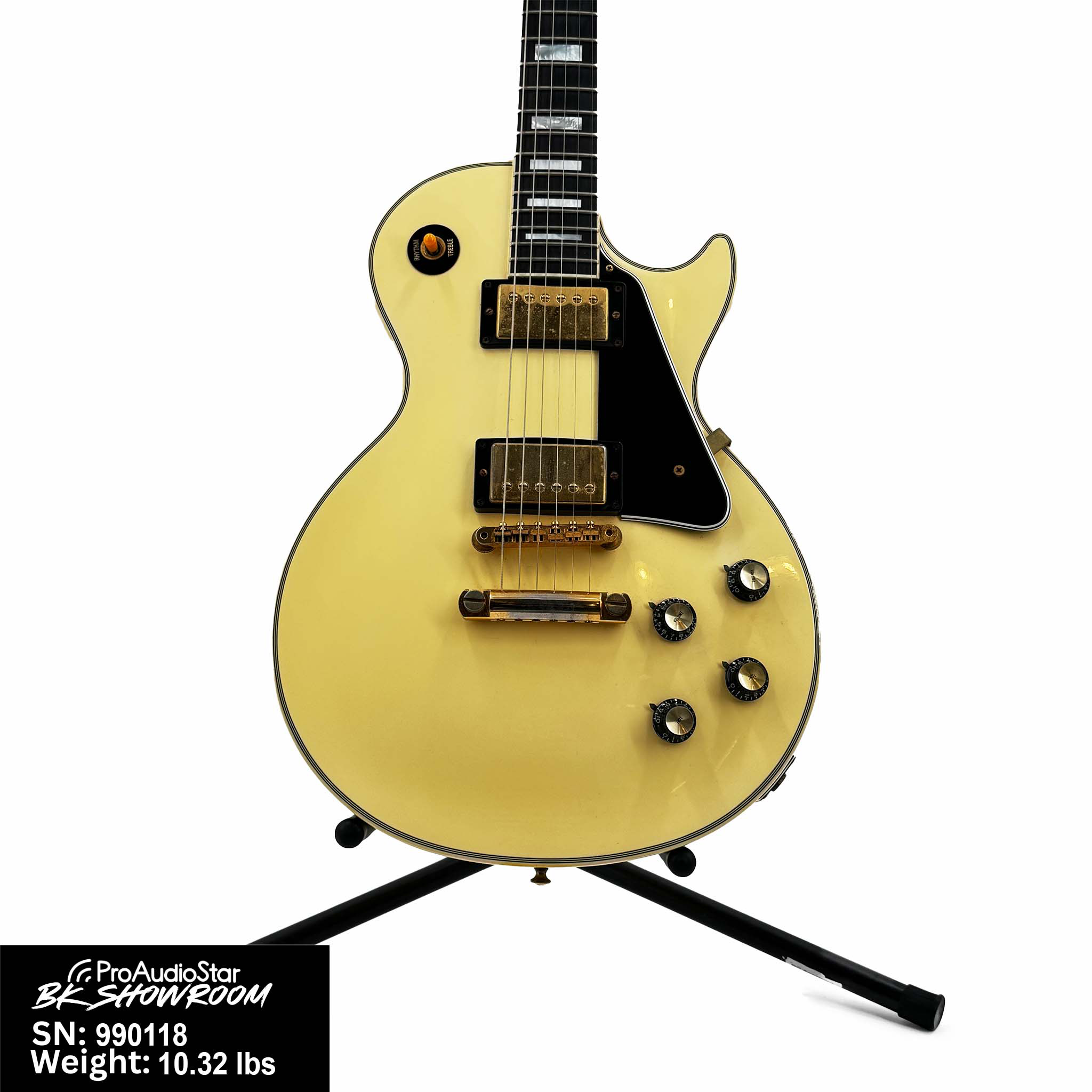 Image of Used Gibson Custom Shop Historic '68 Les Paul Custom - Ivory w/OHSC