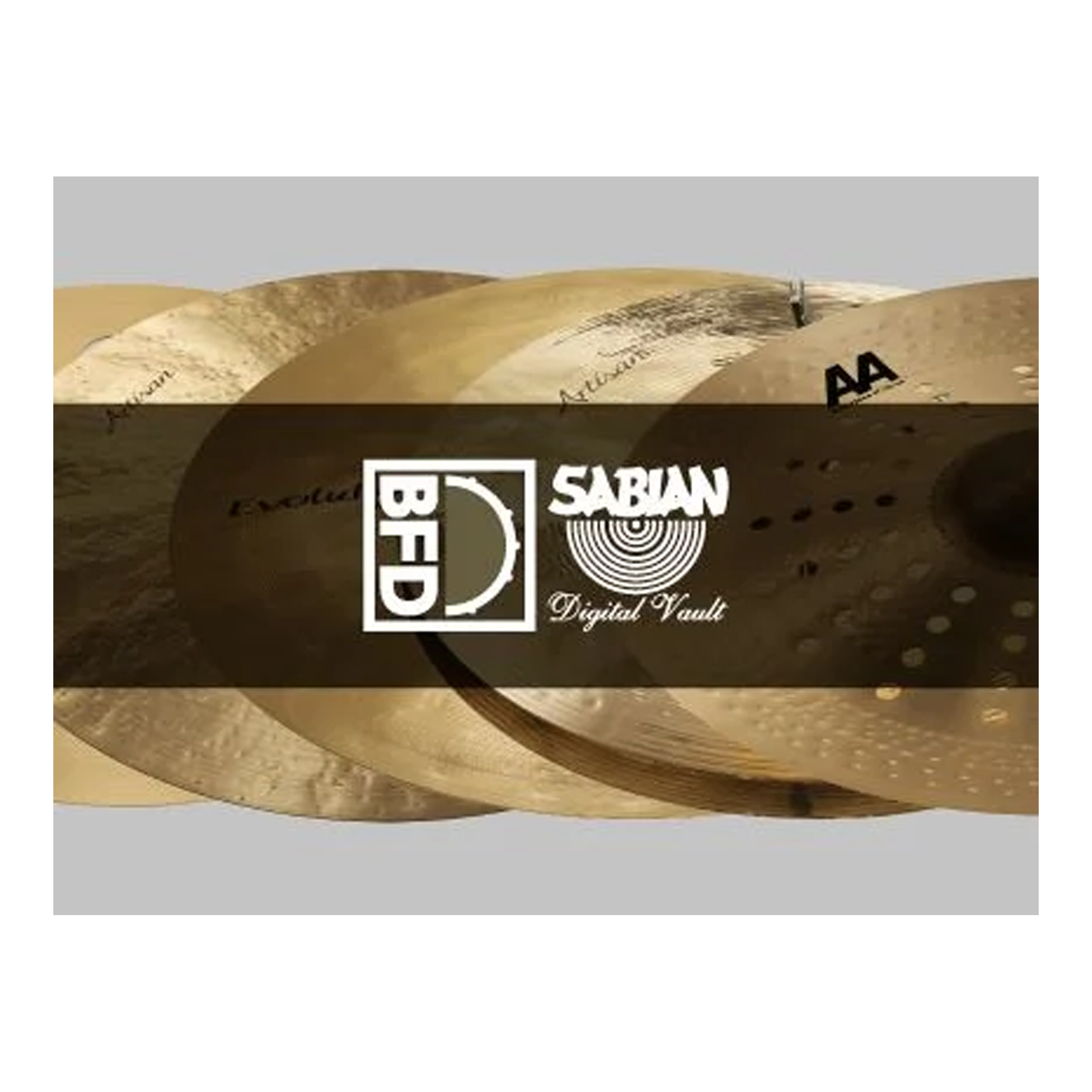 Image of BFD Drums SABIAN DIGITAL VAULT