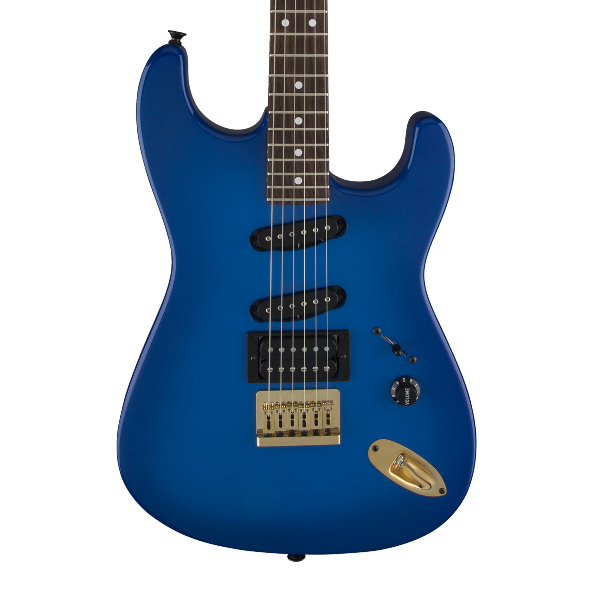 Image of Charvel Jake E Lee USA Signature Guitar - Blue Burst