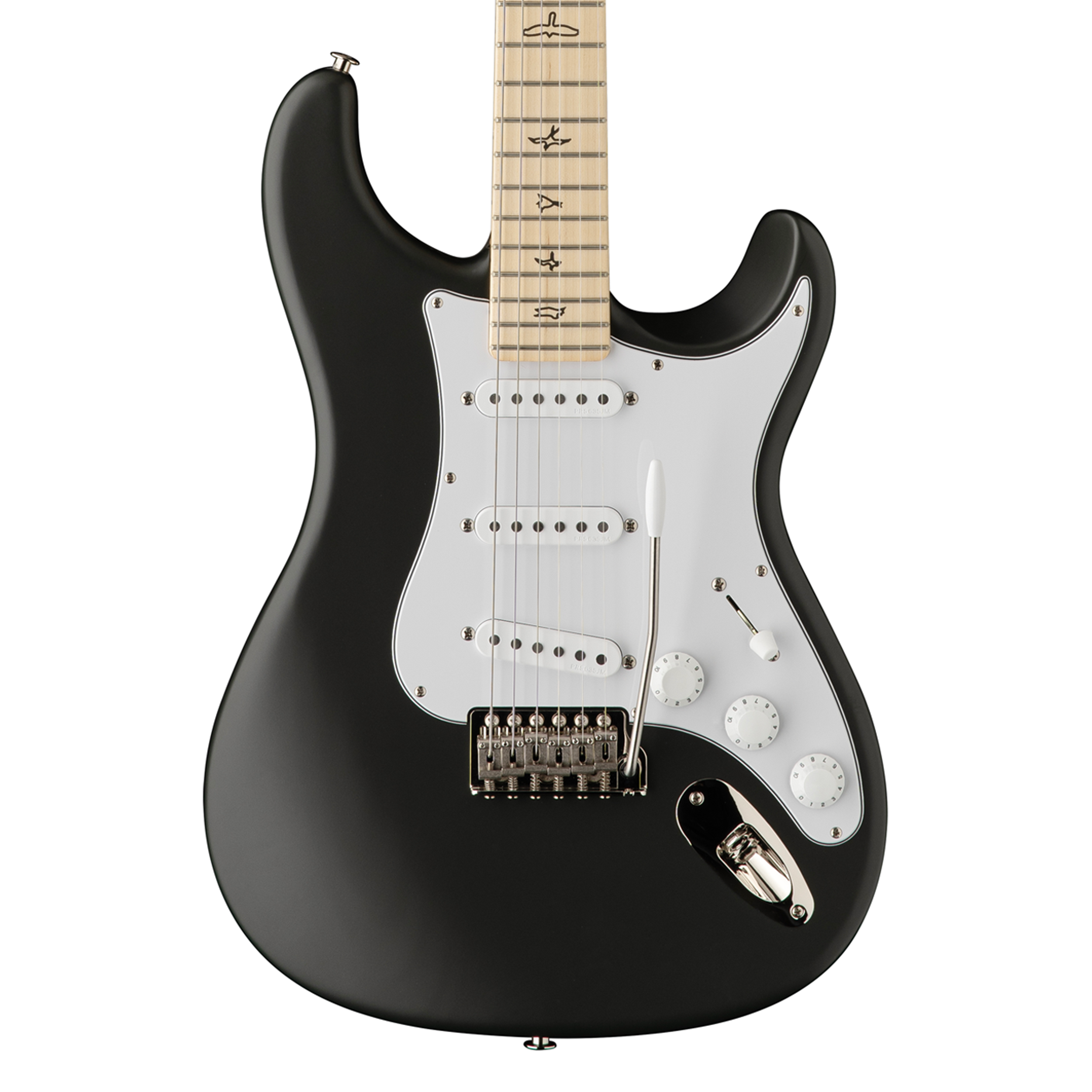 Image of PRS Silver Sky Maple Satin Electric Guitar - Faded Black Tee Satin