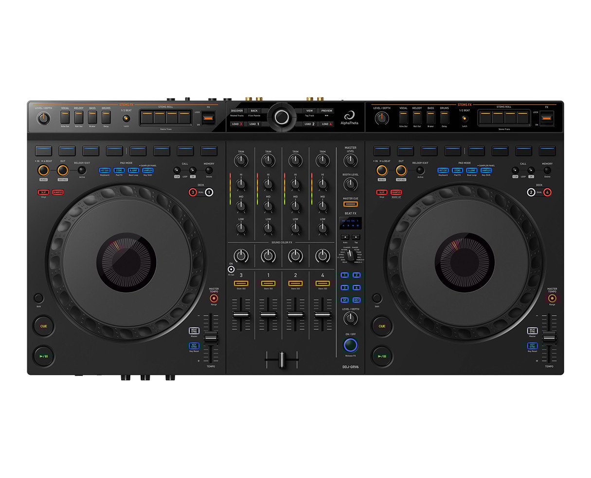 Image of AlphaTheta DDJ-GRV6 DJ Controller