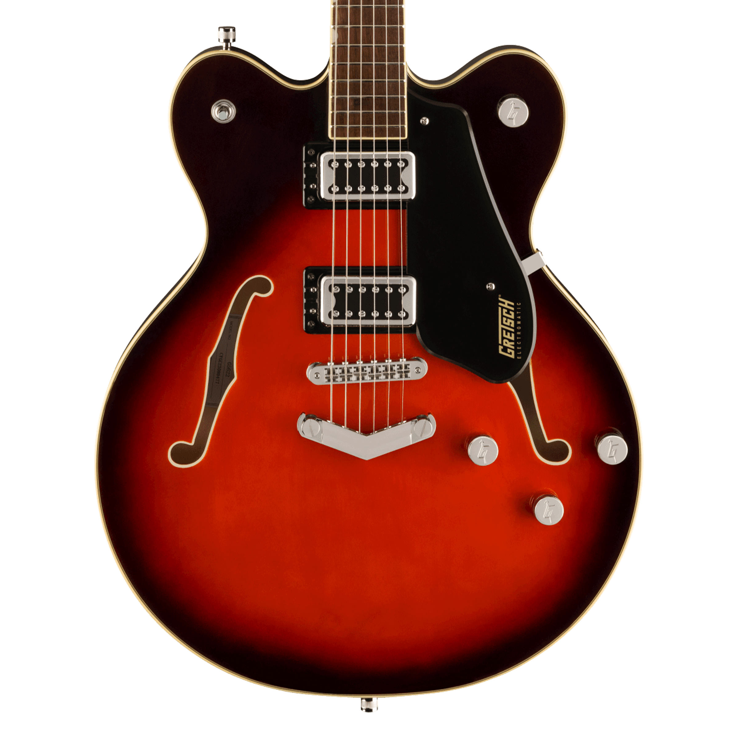 Image of Open Box Gretsch G5622 Electromatic Center Block DC w/V-Stoptail - Claret Burst