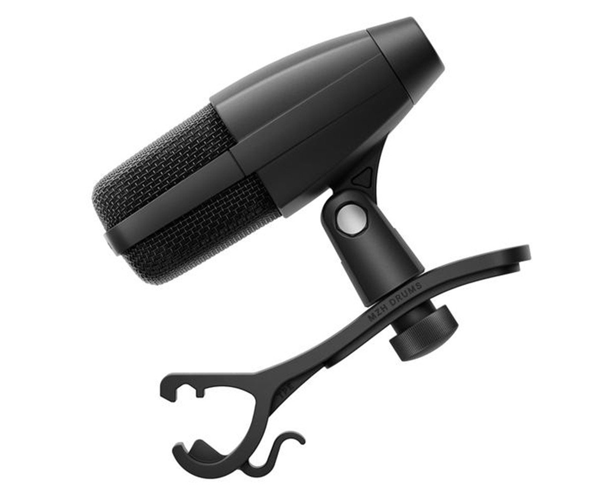 Image of Sennheiser MD 421 KOMPAKT Dynamic Microphone + Drum Clamp