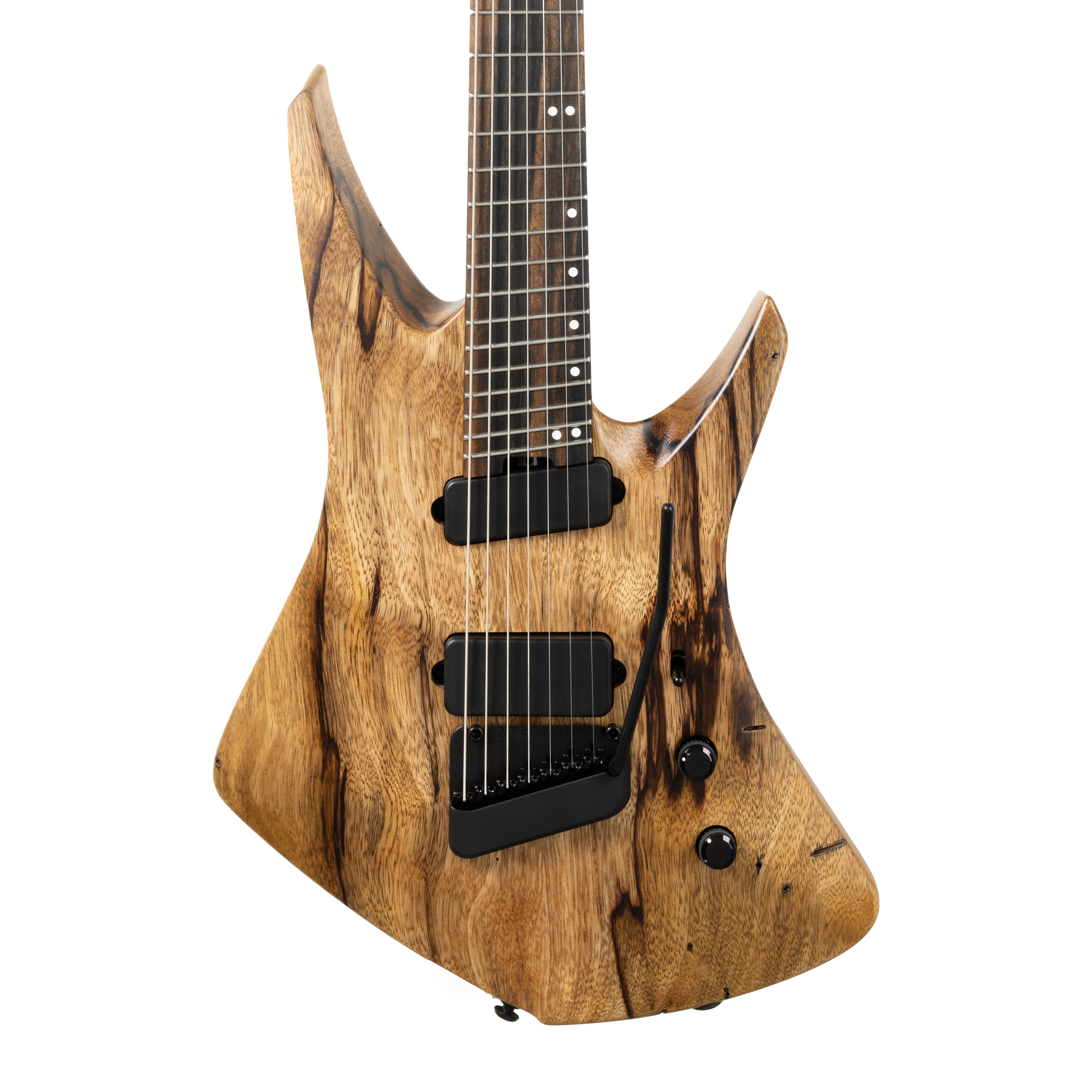 Image of Ernie Ball Music Man Kaizen 7 7-String Guitar - Black Limba (Limited to 50)
