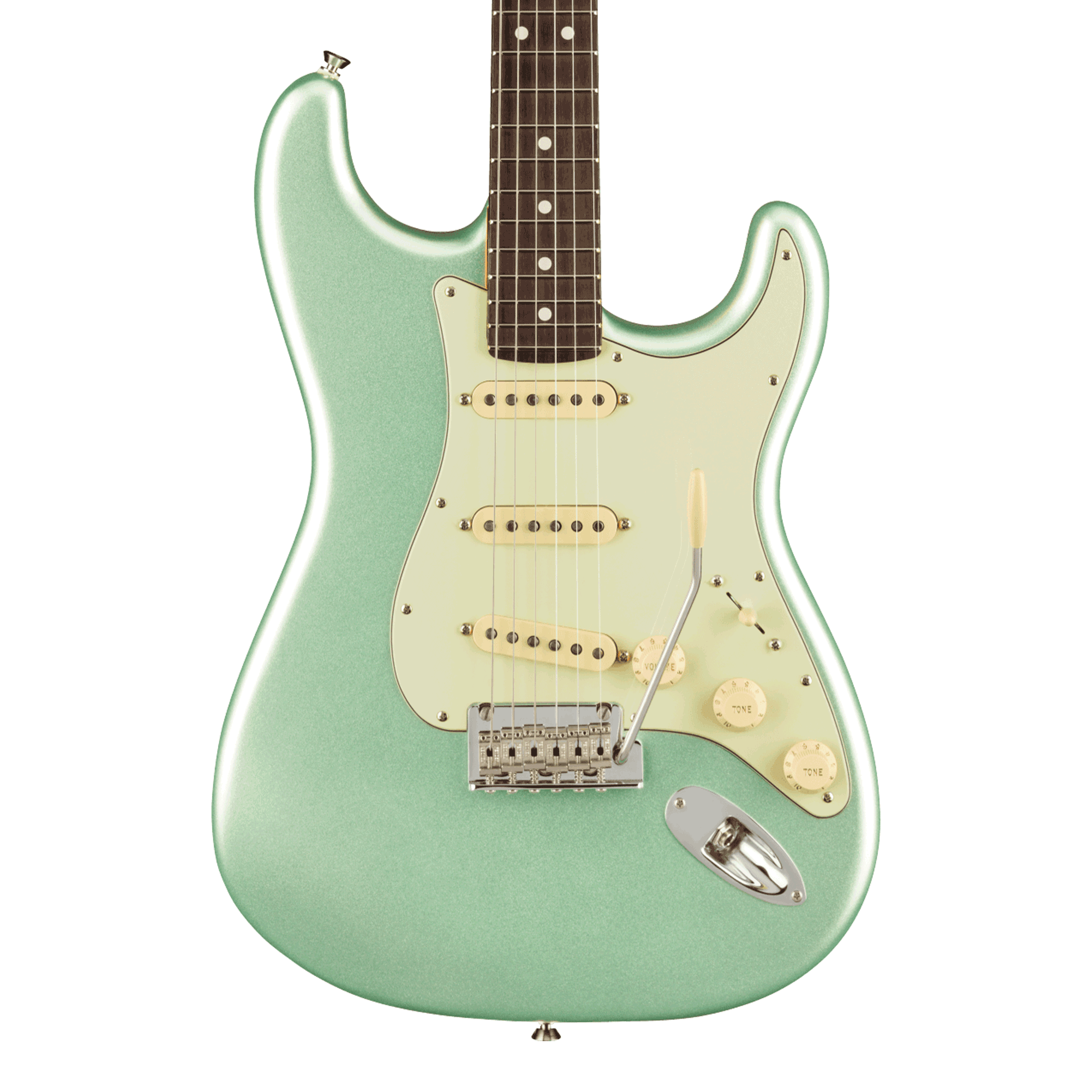 Image of Fender American Professional II Stratocaster - Mystic Surf Green w/ Rosewood FB
