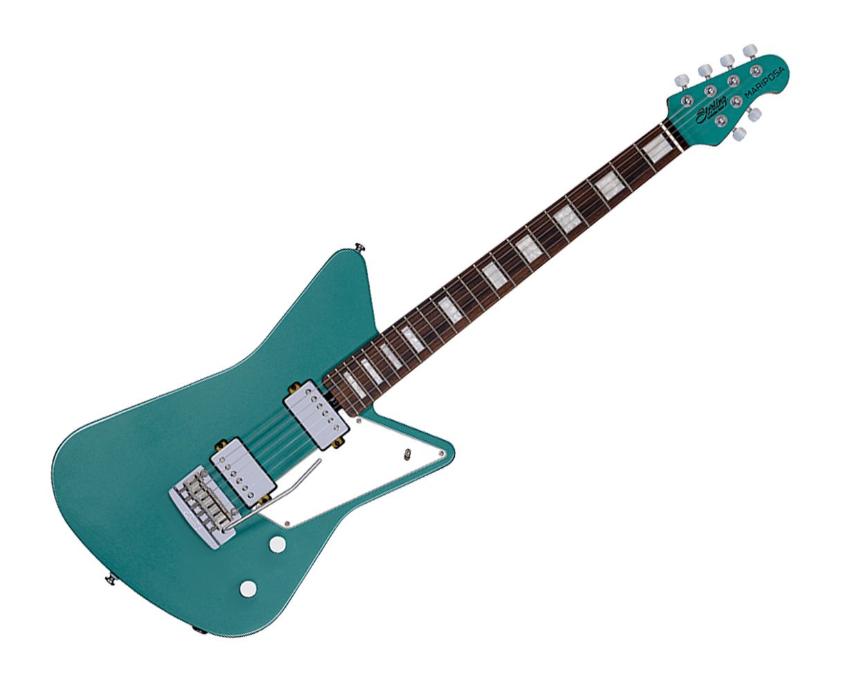Image of Sterling by Music Man Mariposa Electric Guitar - Dorado Green