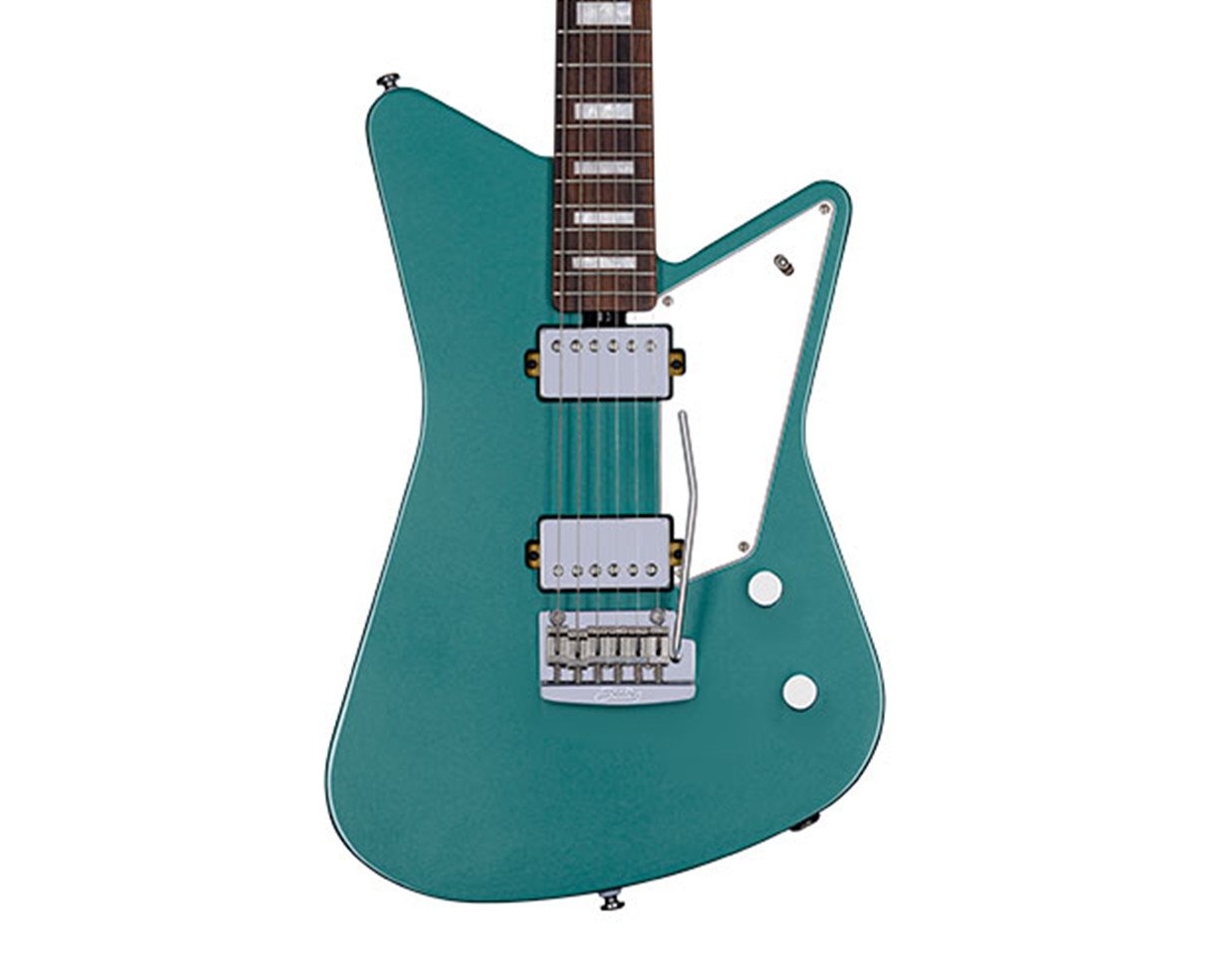 Image of Sterling by Music Man Mariposa Electric Guitar - Dorado Green