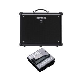 Boss KTN-50 Katana 50 Guitar Amp + Boss FS-5L Latching Footswitch
