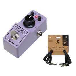 Ibanez CS Mini Chorus Pedal w 3 Patch Cables