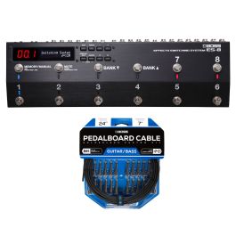 Boss ES-8 Switching System + Boss BCK-24 Pedal Board Cable Kit