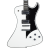 Hagstrom Fantomen Single Cut Electric Guitar - White Gloss