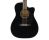 Fender CC-60SCE Concert A/E Guitar - Black w/ Walnut FB