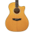 D'angelico Excel Gramercy Grand Auditorium CE - Vintage Natural - B-Stock