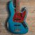 Used Fender 2023 Custom Shop 1964 Jazz Bass Relic - Ocean Turquoise w/OHSC