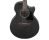 Ibanez AE140WKH Grand Auditorium A/E Guitar - Weathered Black Open Pore