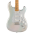 Used Fender H.E.R. Stratocaster Electric Guitar - Chrome Glow w/ Maple FB