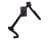 Gator Frameworks GFW-SAXHNGR-BLK Saxophone Wall Hanger