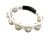LP Cyclops Handheld Tambourine - White Steel