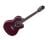 Ortega Guitars RCE138-T4STR Feel Series Slim Neck A/E Nylon - Stained Red