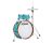 Tama Club-Jam Mini 2-pc Shell Pack - Aqua Blue - Used