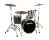ddrum Dominion 4-piece Shell Pack - Brushed Olive Metallic