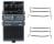 Boss IR-2 Amp & Cabinet Simulator Pedal + 2x Gator Patch Cable 3 Pack