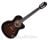 Ibanez GA35TCE Thinline Classical A/E Guitar - Dark Violin Sunburst