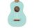 Fender Venice Soprano Uke Walnut - Daphne Blue w/ Walnut FB