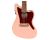 Fender Fullerton Jazzmaster Uke - Shell Pink w/ Walnut FB