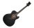 Dean Exhibition Cutaway Acoustic/Electric Guitar - Black Satin