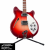 Used Rickenbacker 360 Semi-Hollowbody Guitar - Fireglo