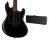 Sterling by Music Man S.U.B. StingRay Guitar in Stealth Black + Gator Hard Case