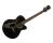 Luna Fauna Phoenix Acoustic/Electric Guitar - Black - Open Box
