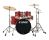 Sonor AQX Studio Drum Set w/ Hardware & Cymbals - Red Moon Sparkle
