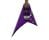 Open Box Jackson X Series Rhoads RRX24 - Purple Metallic with Black Bevels
