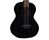 Luna Uke Vintage Mahogany Tenor Ukulele - Black Satin - Open Box