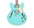 D'Angelico Premier DC Semi-Hollow Guitar - Surf Green