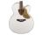 Gretsch G5022CWFE Rancher Falcon Jumbo Cutaway A/E Guitar - White