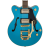 Gretsch G2655TG Streamliner Center Block Jr. Double-Cut w/ Bigsby - Riviera Blue