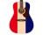 Fender Buck Owens Kingman w/Case - Red White and Blue