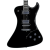 Hagstrom Fantomen Single Cut Electric Guitar - Black Gloss