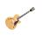 D'angelico Deluxe 59 Fully Hollow Single Cutaway - Satin Honey